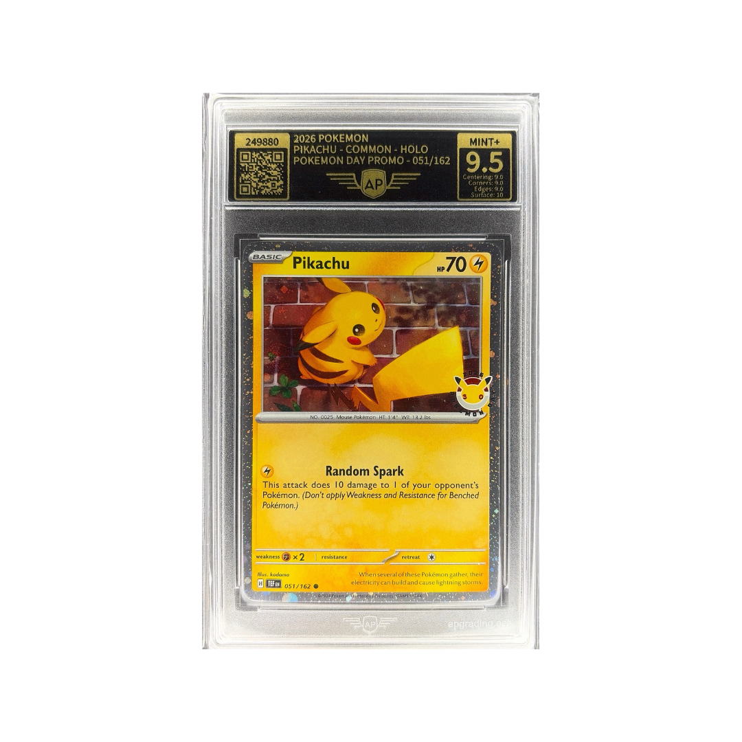 2026 Pokémon Pokémon Day Promo Pikachu - Common - Holo 051/162
